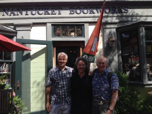 A beautiful morning on the Rock with the wonderful Suzanne Keller and Dick Burns