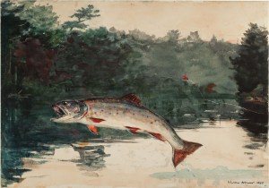 Winslow_Homer_-_Leaping_Trout